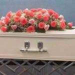White Coffin By Perth Cremations and Burials WA