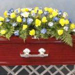 Gallery - Funeral Home Brown Wood Coffin